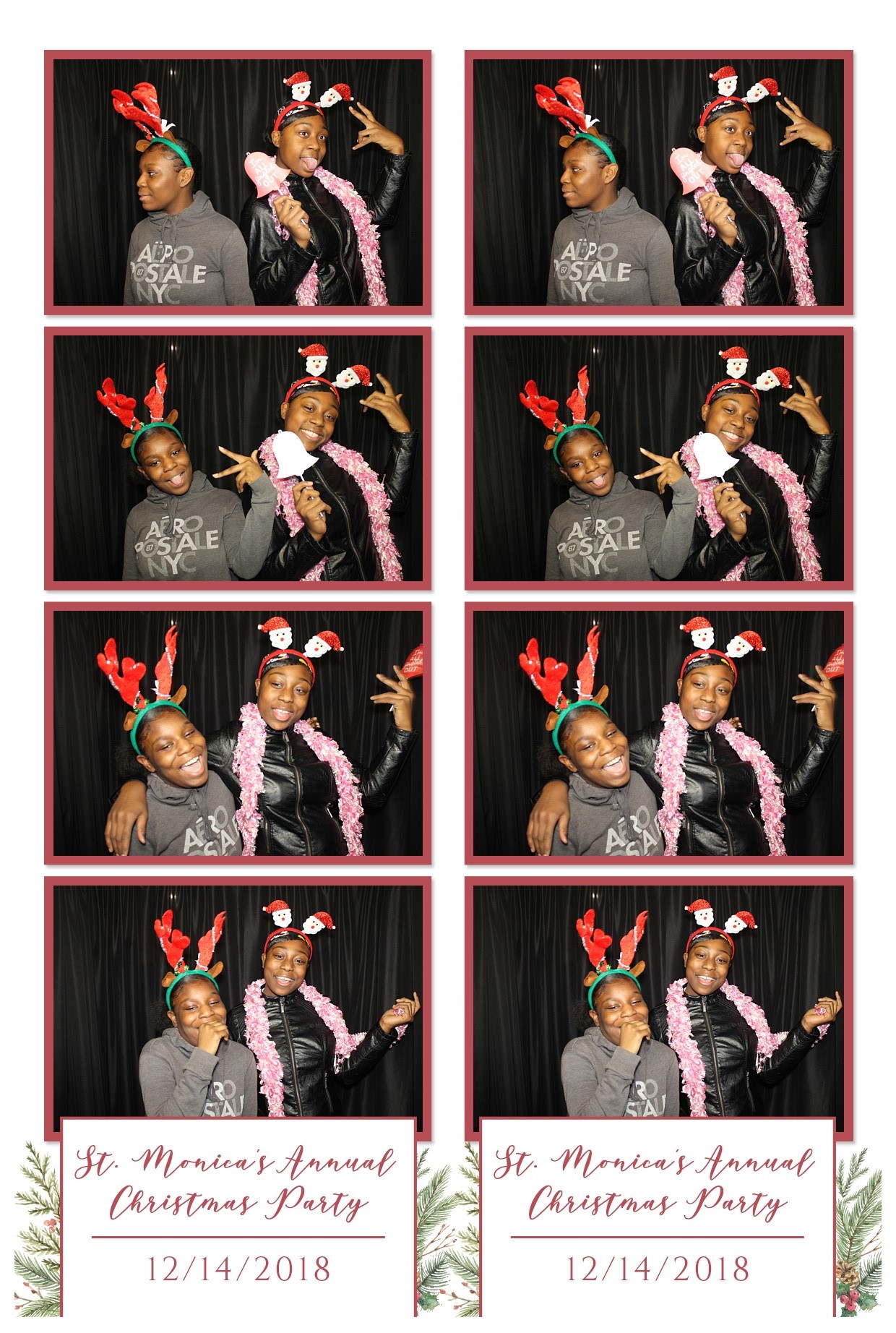 St Monica's Christmas Party 2018 | View more photos from the event at gallery.photoboothcincy.com/u/PhotoBoothCincy/St-Monicas-Christmas-Party-2018